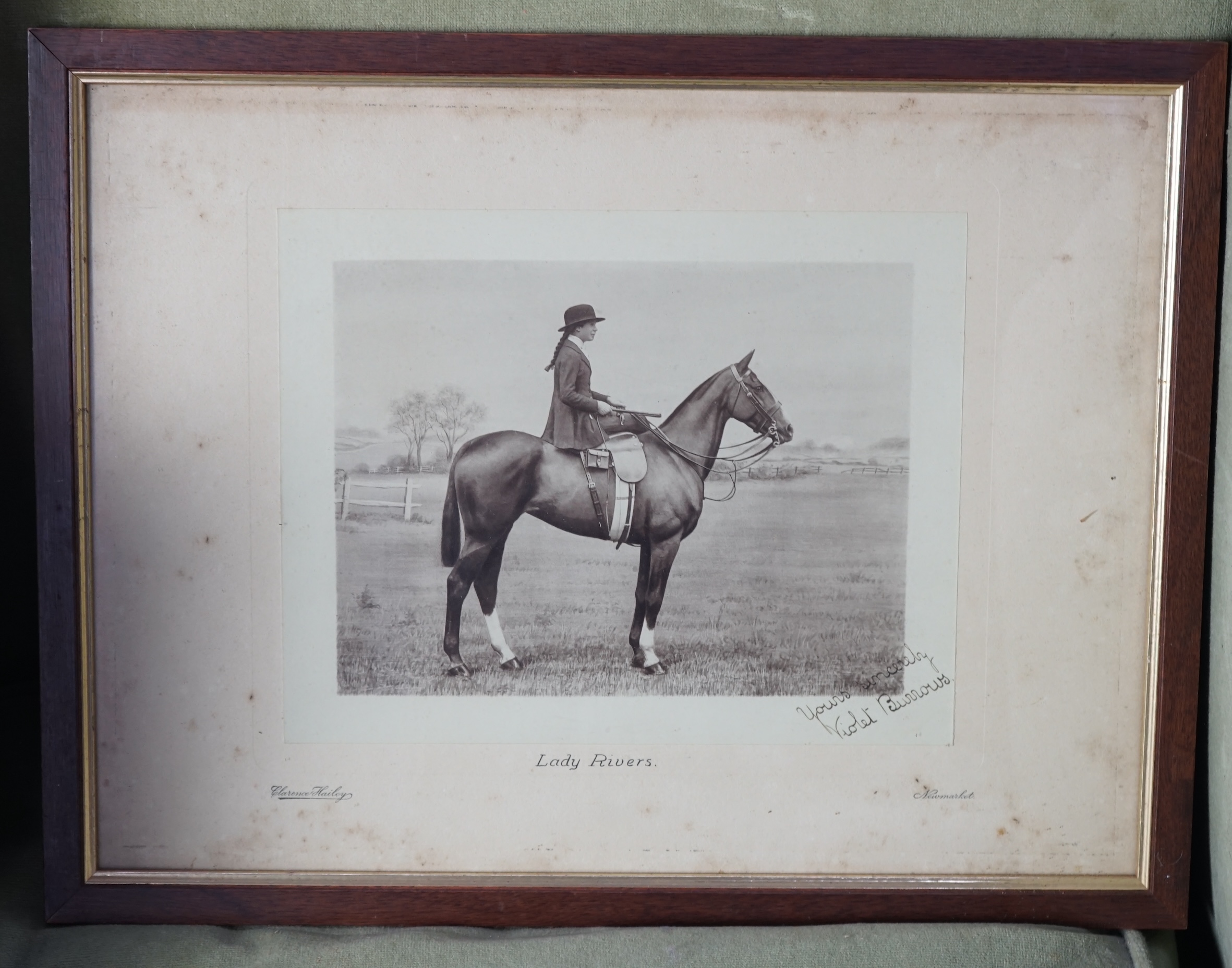 Six assorted late Victorian / Edwardian framed photographs